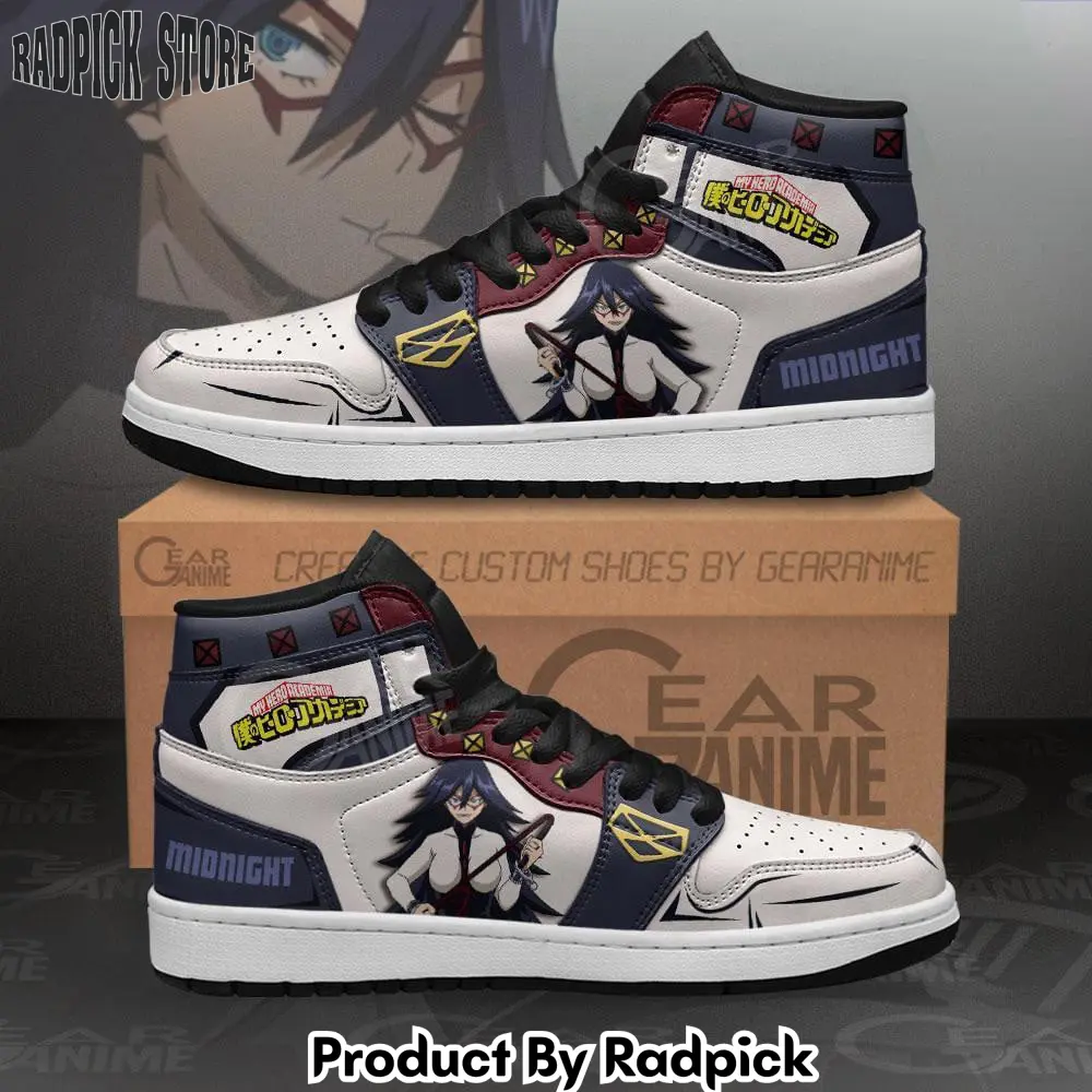 Hero midnight air jordan high top sneakers anime mn13  rp0246862